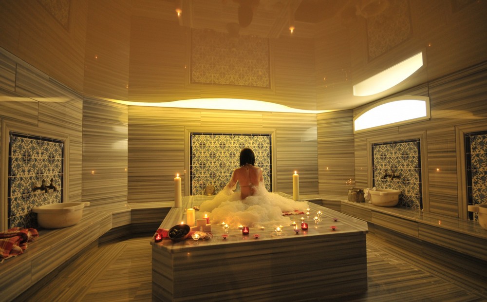 Moroccan Bath Moroccan bath in Al Manhal Spa center